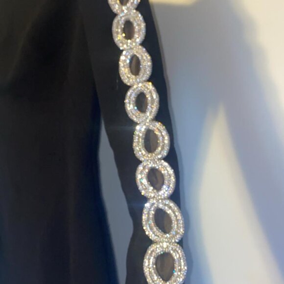 Safiyaa - Maimie embellished crepe gown - Picture 6 of 12